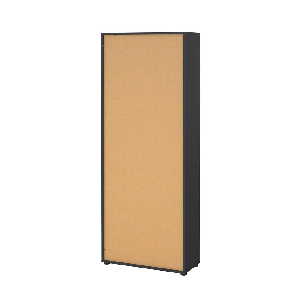 Sign 6 Shelf Boockase, Home Office Storage, Matte Grey. Picture 6
