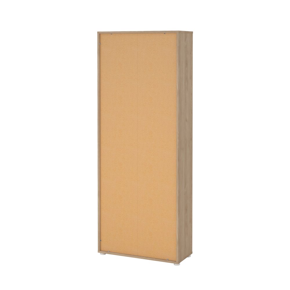 6 Shelf Boockase with 2 Doors, Home Office Storage. Picture 5