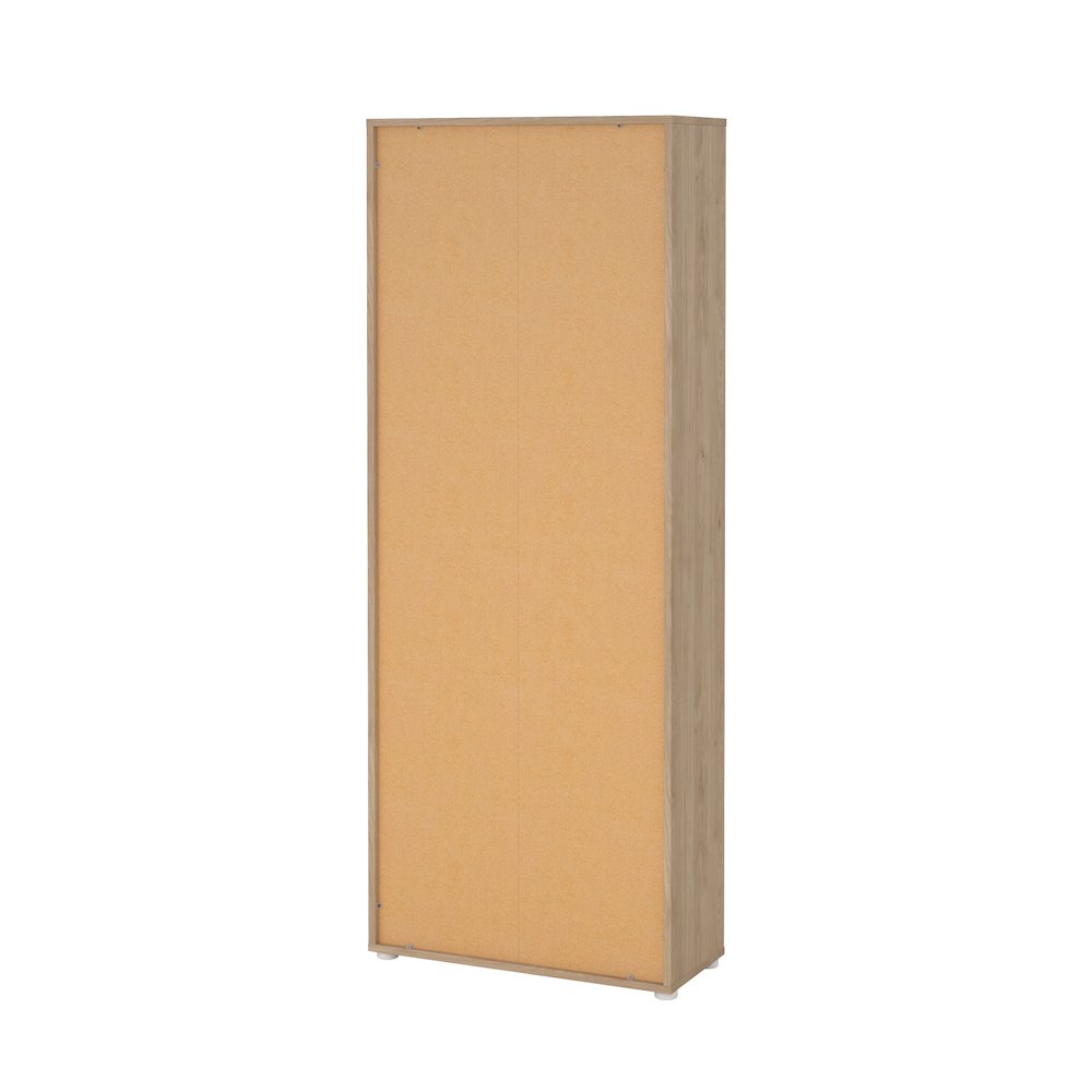 6 Shelf Boockase with 4 Doors, Home Office Storage. Picture 5
