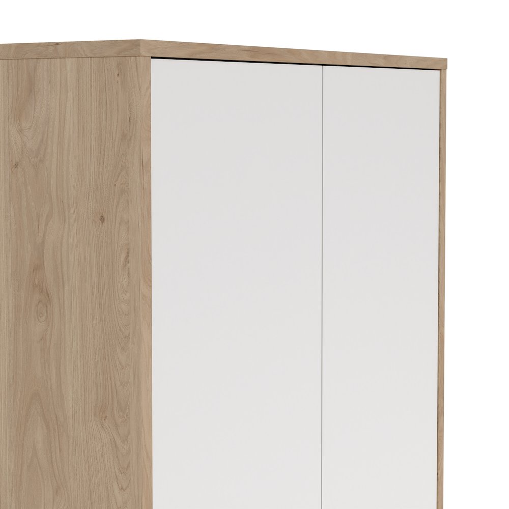 6 Shelf Boockase with 4 Doors, Home Office Storage. Picture 8