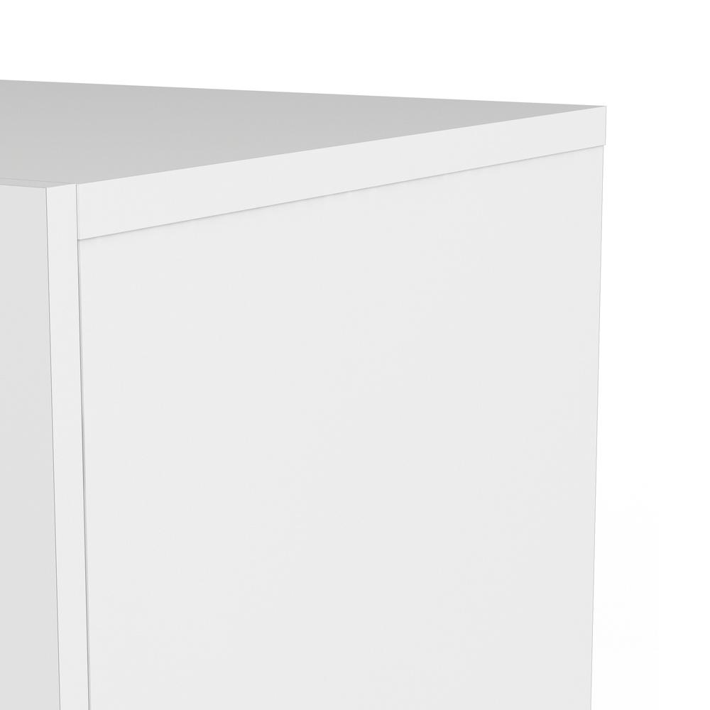Austin 2 Drawer Nightstand, White. Picture 6