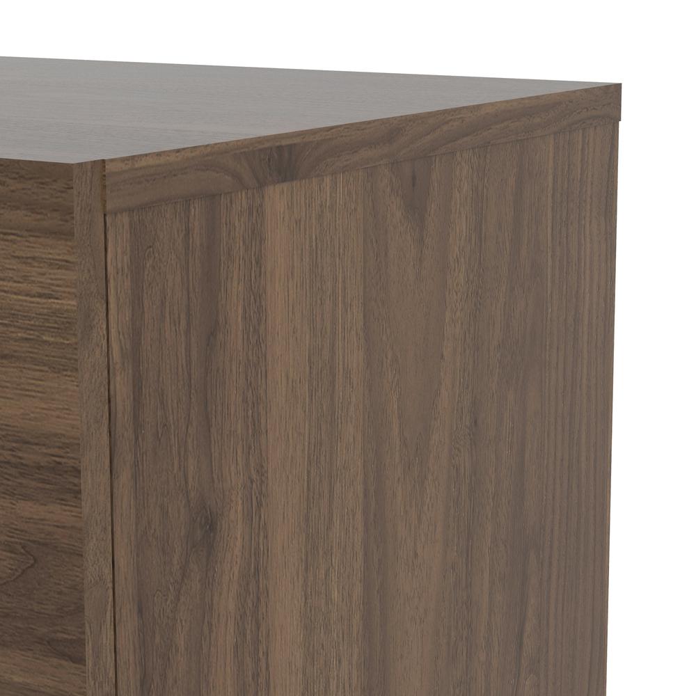 Austin 2 Drawer Nightstand, Walnut. Picture 6