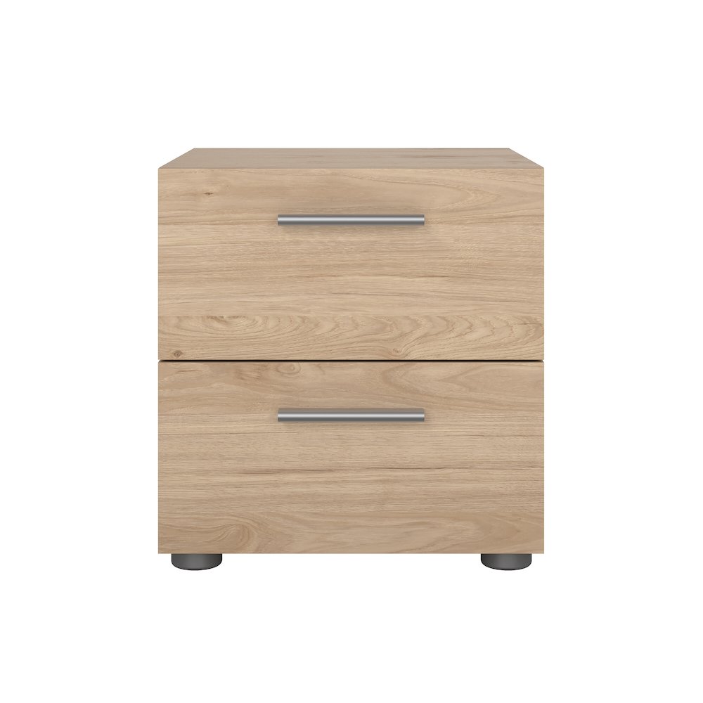 Pepe 2 Drawer Nightstand, Jackson Hickory. Picture 2