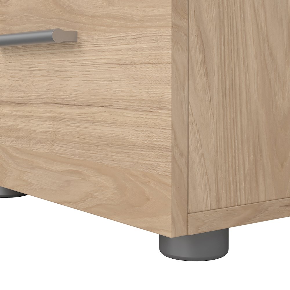 Pepe 2 Drawer Nightstand, Jackson Hickory. Picture 13