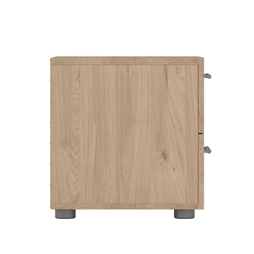 Pepe 2 Drawer Nightstand, Jackson Hickory. Picture 8