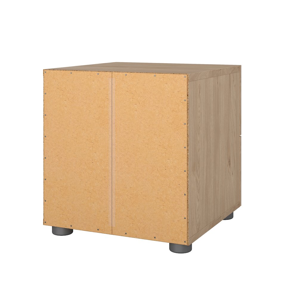 Pepe 2 Drawer Nightstand, Jackson Hickory. Picture 9