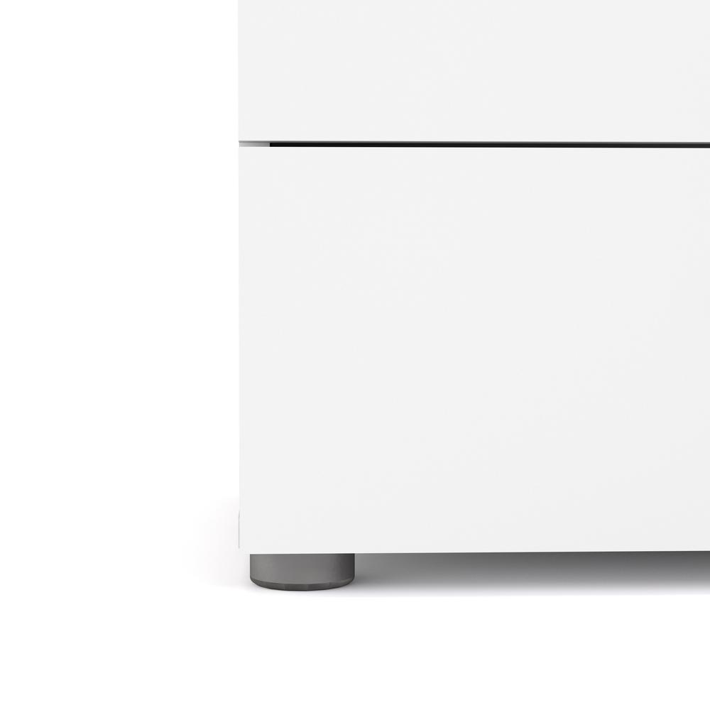 Austin 8 Drawer Double Dresser, White. Picture 8