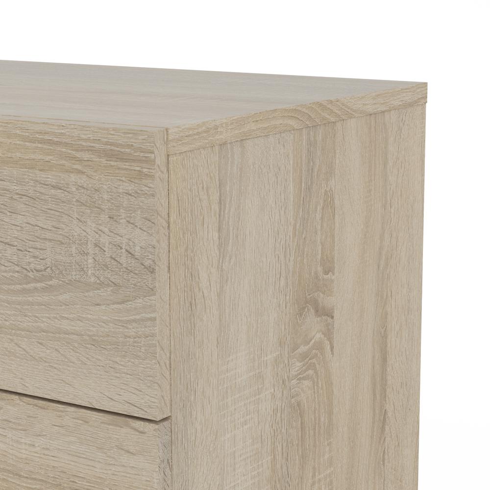 Austin 8 Drawer Double Dresser, Oak Structure. Picture 11