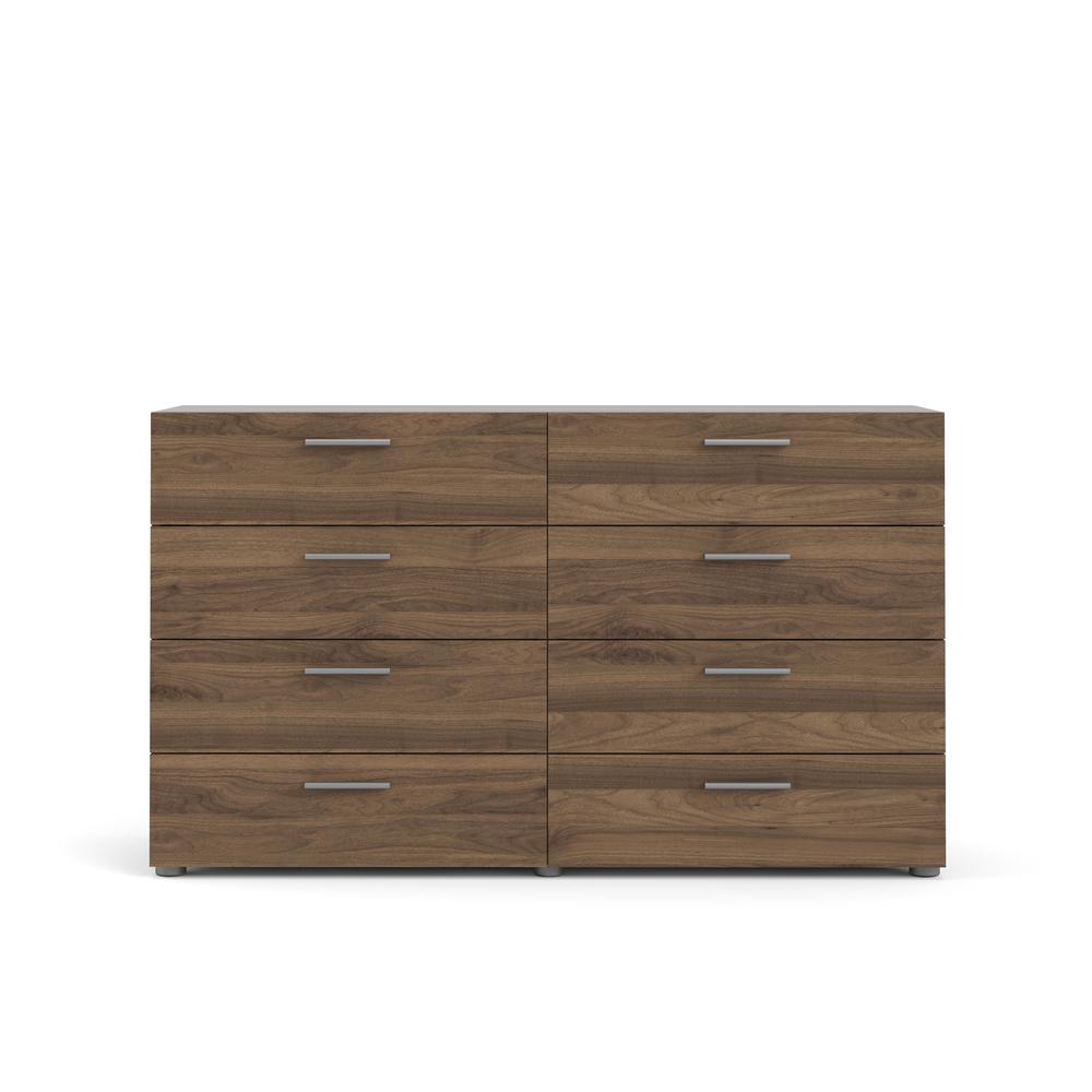Austin 8 Drawer Double Dresser, Walnut. Picture 1