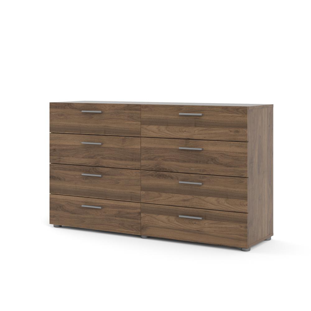 Austin 8 Drawer Double Dresser, Walnut. Picture 2