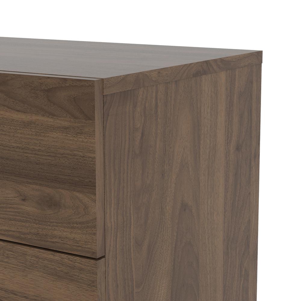 Austin 8 Drawer Double Dresser, Walnut. Picture 7