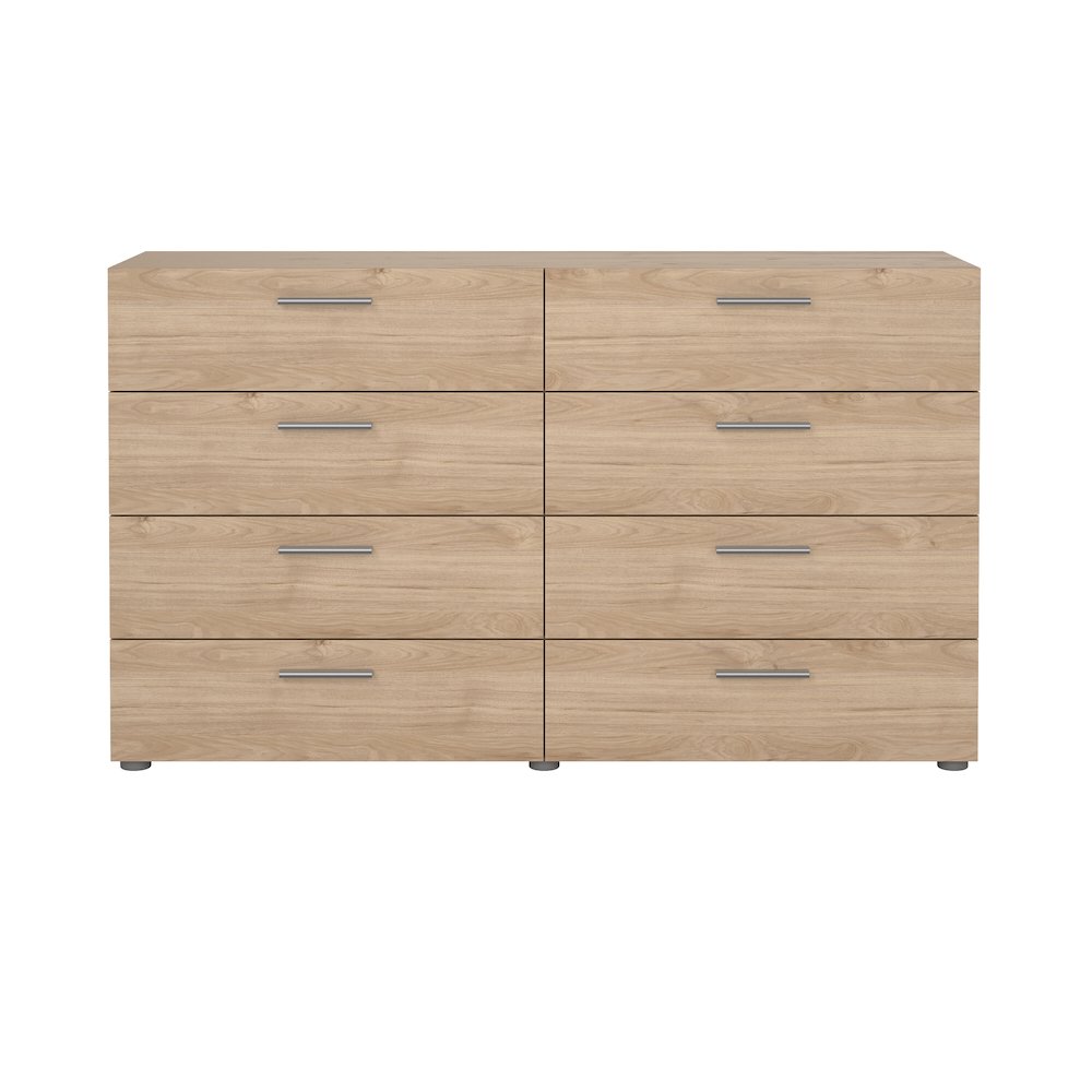Pepe 8 Drawer Double Dresser, Jackson Hickory. Picture 2