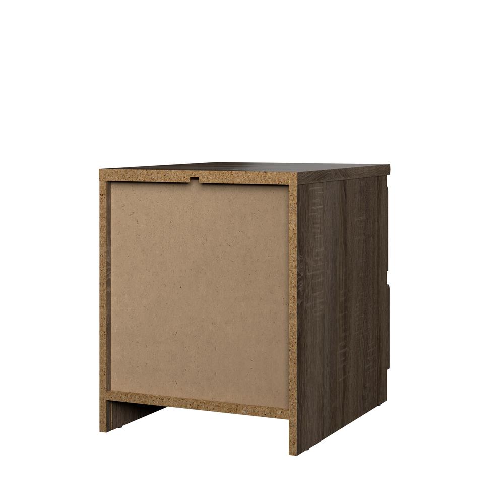 Scottsdale 2 Drawer Nightstand, Truffle Oak. Picture 5
