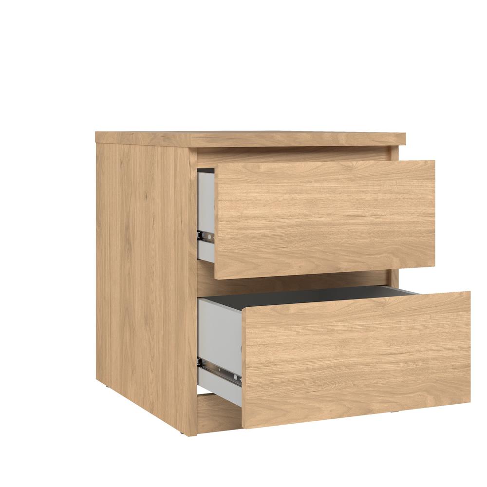 Scottsdale 2 Drawer Nightstand, Jackson Hickory. Picture 4