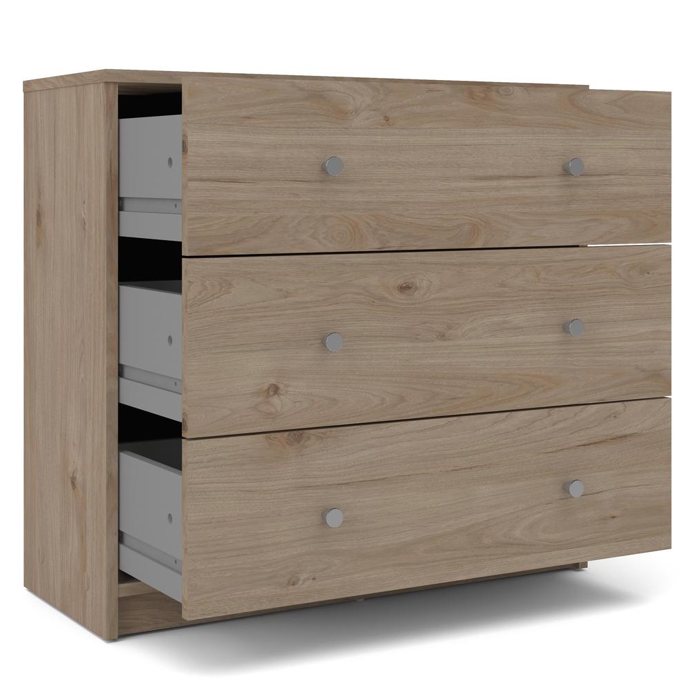 3 Drawer Chest Jackson Hickory. Picture 4