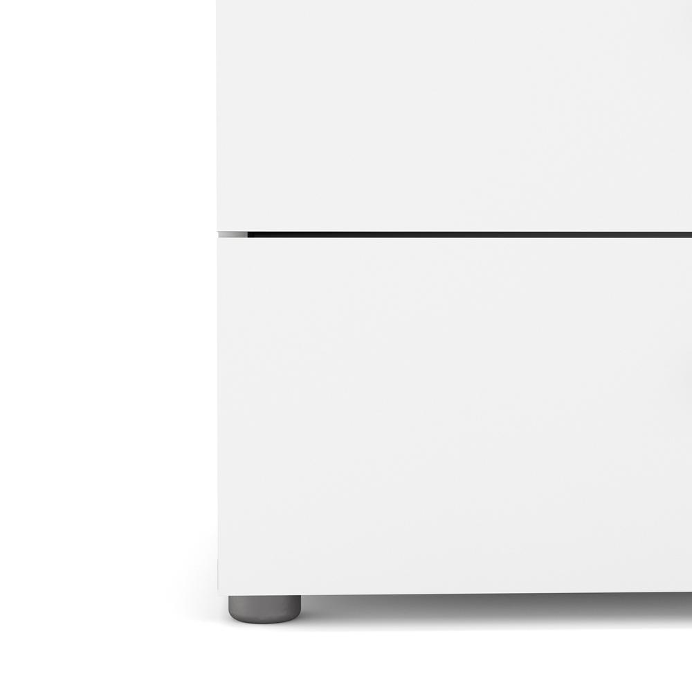 Austin 4 Drawer Chest - White. Picture 5