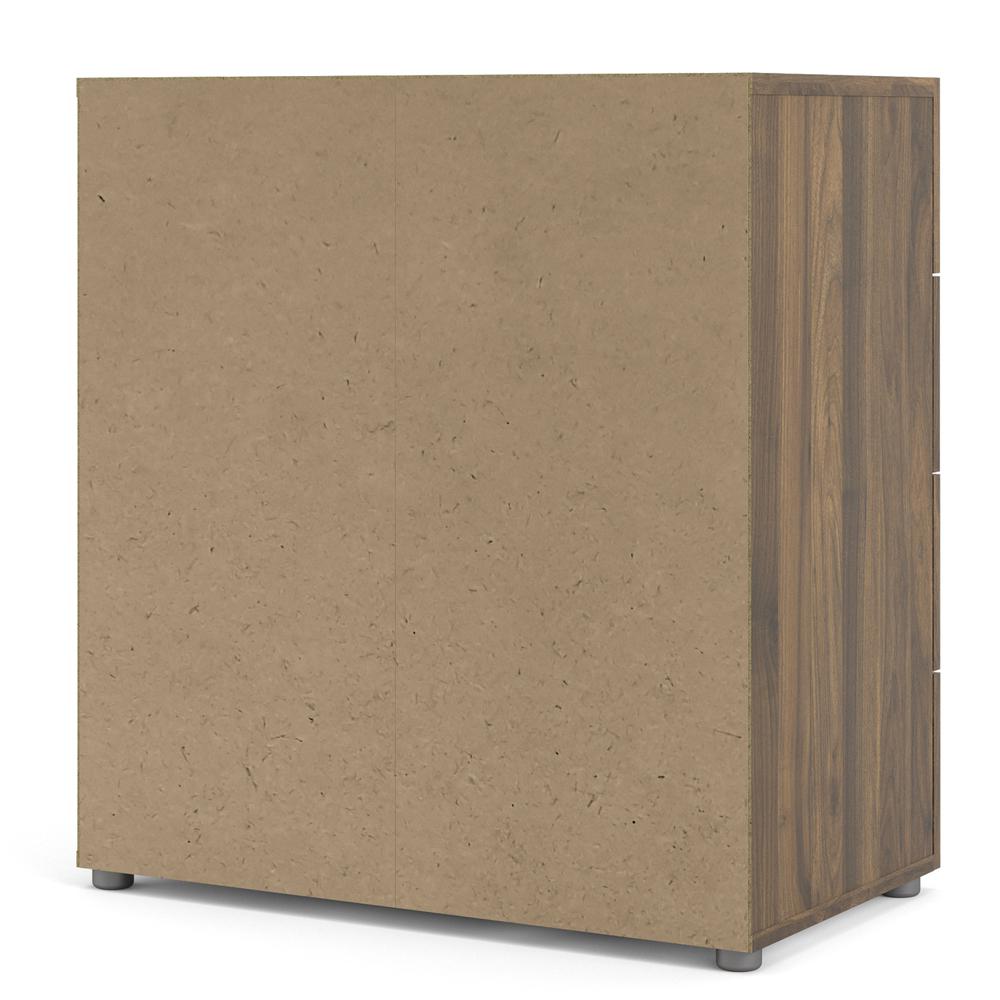 Austin 4 Drawer Chest, Walnut. Picture 8