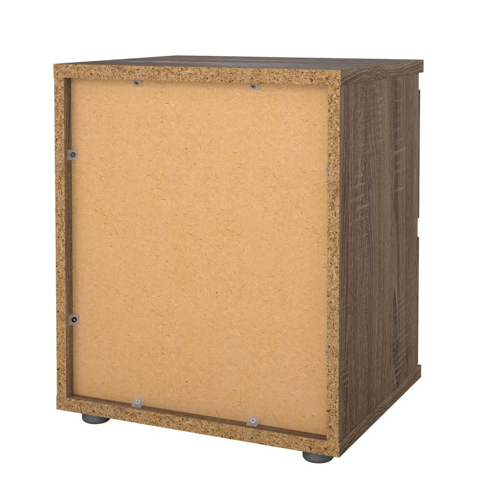 Aurora 2 Drawer Nightstand, Truffle Oak. Picture 4