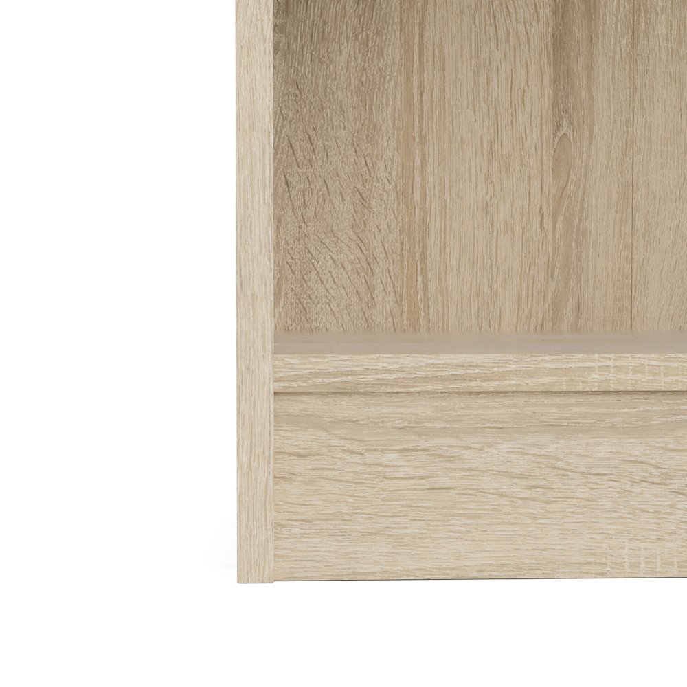 Element Tall Wide 5 Shelf Bookcase, Oak Structure. Picture 6
