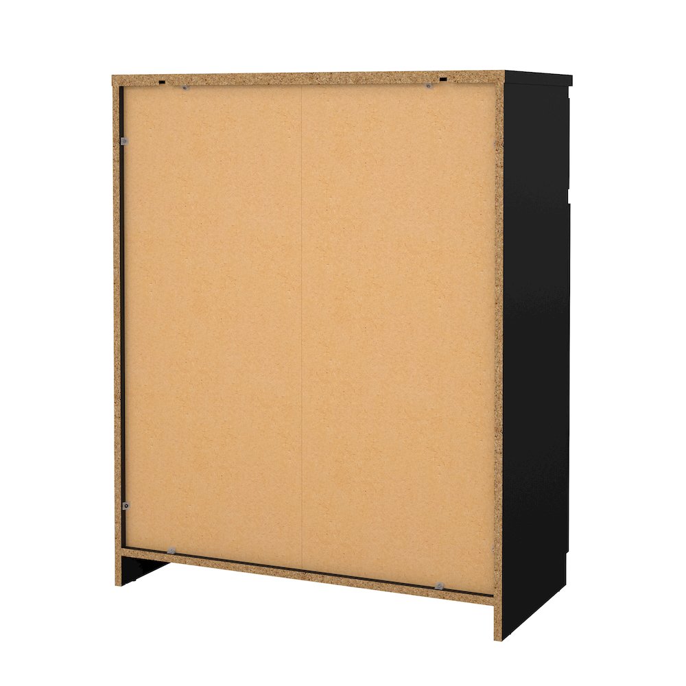 Scottsdale 1 Drawer, 2 Door Sideboard, Black Matte. Picture 7