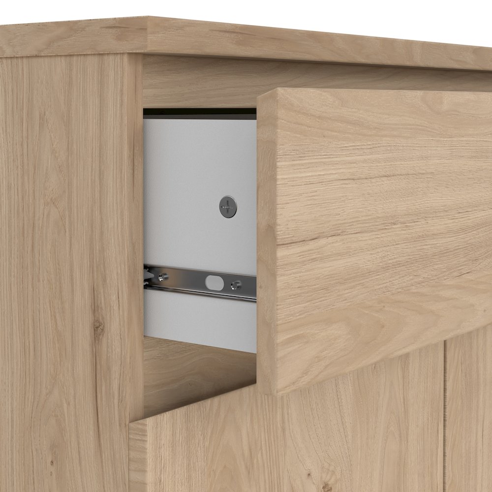 Scottsdale 1 Drawer, 2 Door Sideboard, Jackson Hickory. Picture 5
