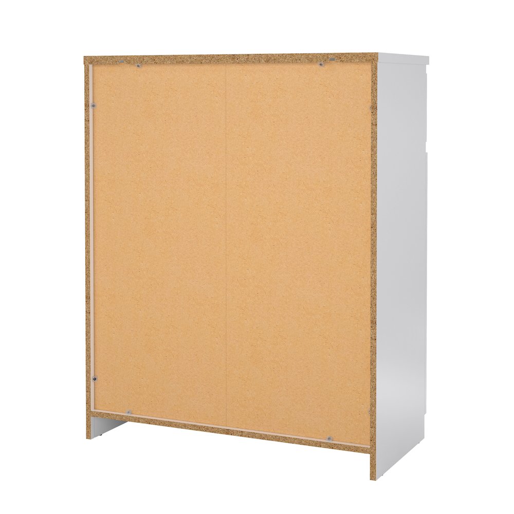 Scottsdale 1 Drawer, 2 Door Sideboard, White High Gloss. Picture 7
