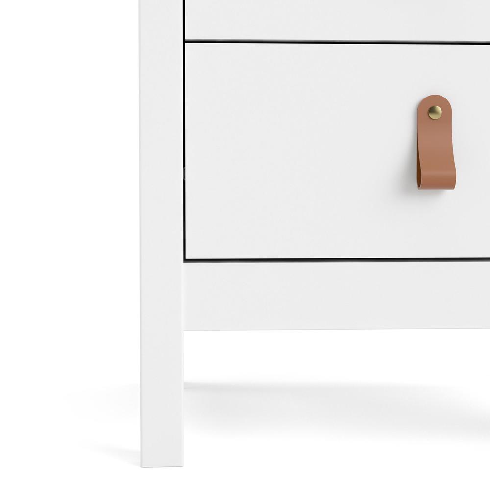 Madrid 2 Drawer Nightstand, White. Picture 22