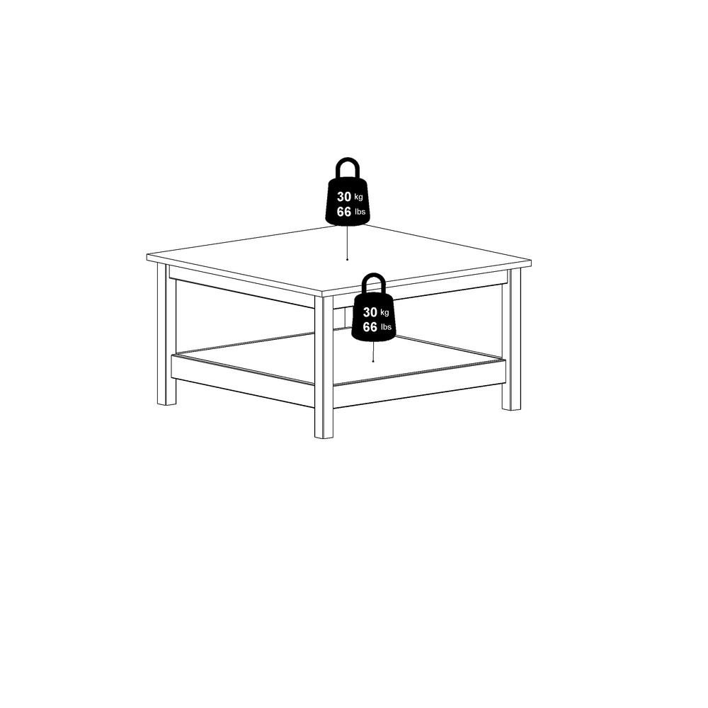 Madrid Coffee Table, Black Matte. Picture 9