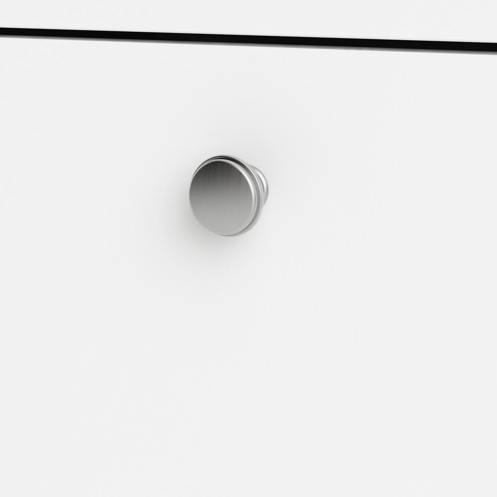 Madrid 2 Door Sideboard with 3 Drawers, White. Picture 21