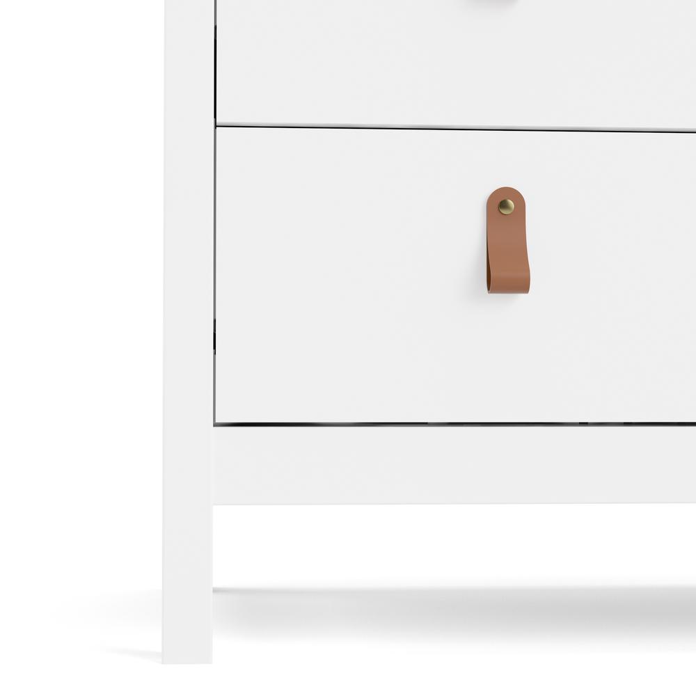 Madrid 5 Drawer Chest , White. Picture 22
