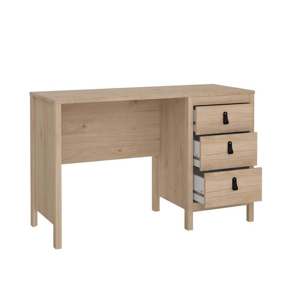 Home Office Writing Desk with 3 Storage Drawers. Picture 5