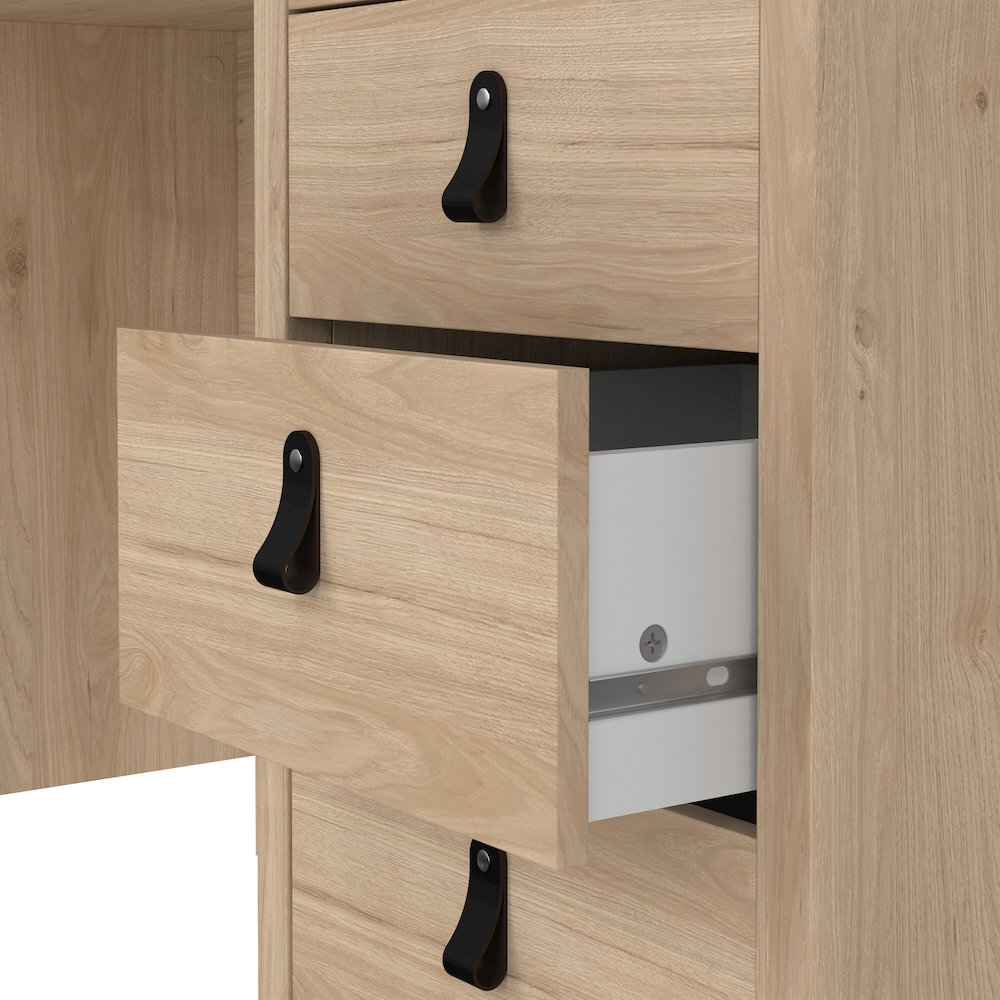 Home Office Writing Desk with 3 Storage Drawers. Picture 10