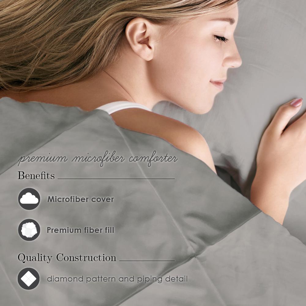 Sleep Kit  Cal King, Dove Gray. Picture 3