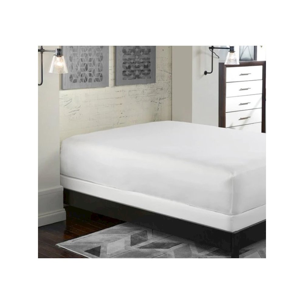 ReversaTemp 5-Sided Mattress Protector Twin XL, White. Picture 1