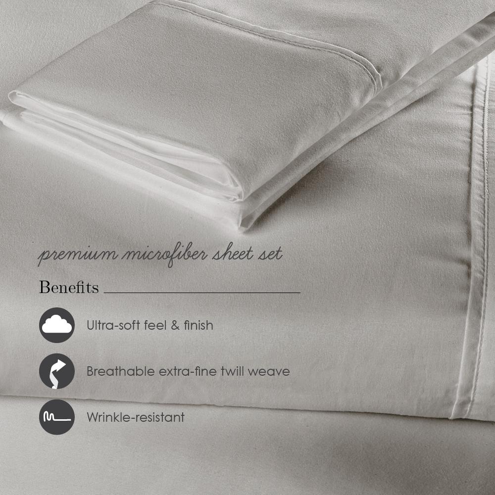 Sleep Kit  Cal King, Dove Gray. Picture 4
