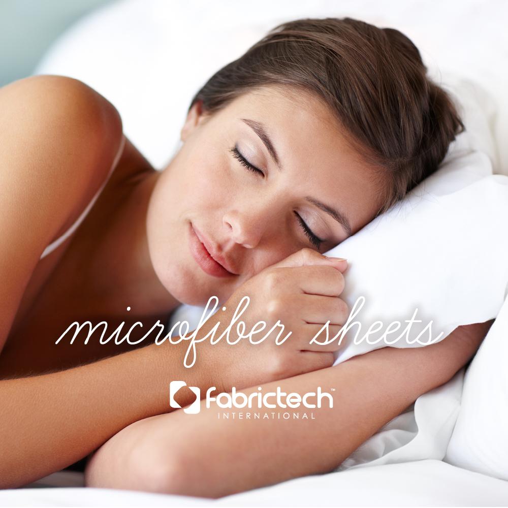Microfiber Sheet Set Full, Dove Gray. Picture 2