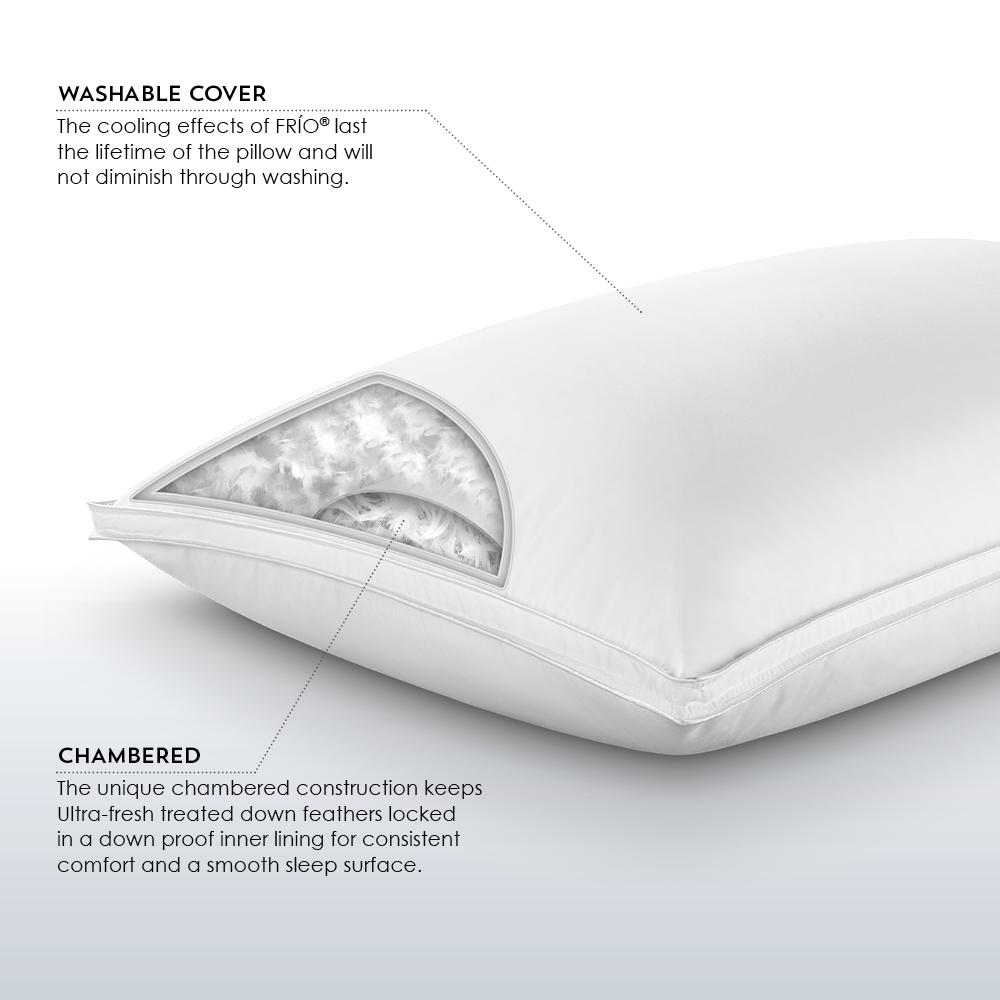 SUB-0° Down Complete Pillow King, White. Picture 5