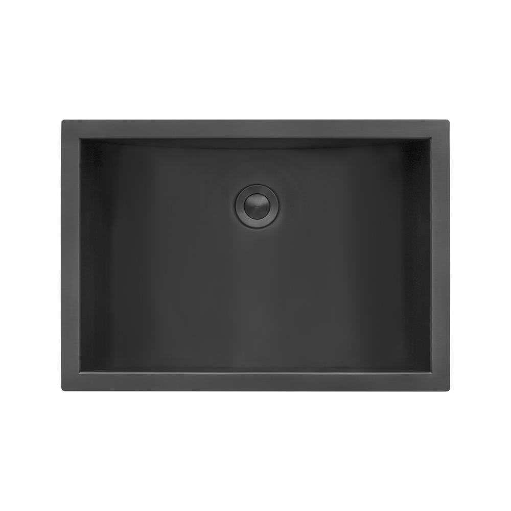 Ruvati 18 x 12 inch Stainless Steel Rectangular Bathroom Sink Undermount. Picture 2