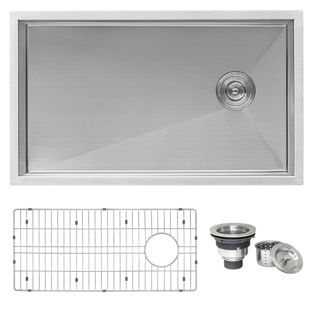 Ruvati 32-inch Kitchen Sink Undermount 16 Gauge. Picture 1