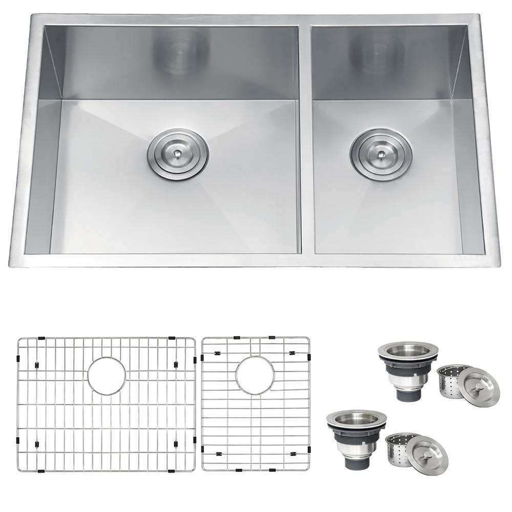 Ruvati 32-inch 16 Gauge Kitchen Sink. Picture 1