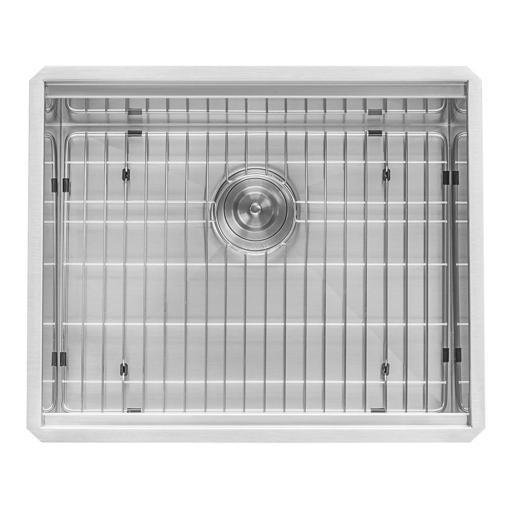 Ruvati 21 x 19 x 12 in Deep Laundry Utility Workstation Sink Undermount 16 Gauge. Picture 9