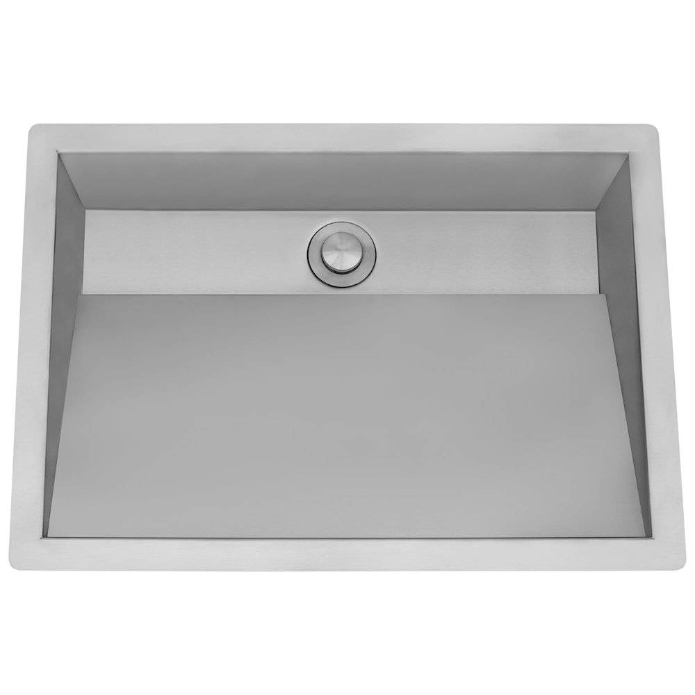 20 x 14 inch Brushed Stainless Steel Undermount Bathroom Sink Stainless Steel. Picture 1