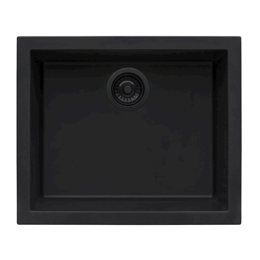 23 x 17 inch Granite Composite Undermount Single Bowl Kitchen Sink. Picture 2