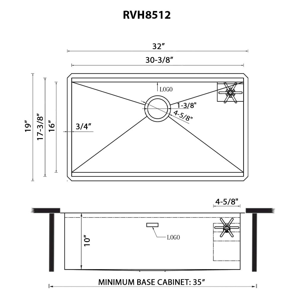 32-inch Glass Rinser and Sink Combo Workstation Kitchen Sink Single Bowl. Picture 9