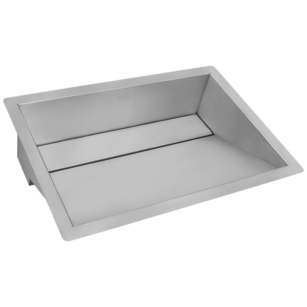 20 x 14 inch Brushed Stainless Steel Undermount Bathroom Sink Stainless Steel. Picture 3