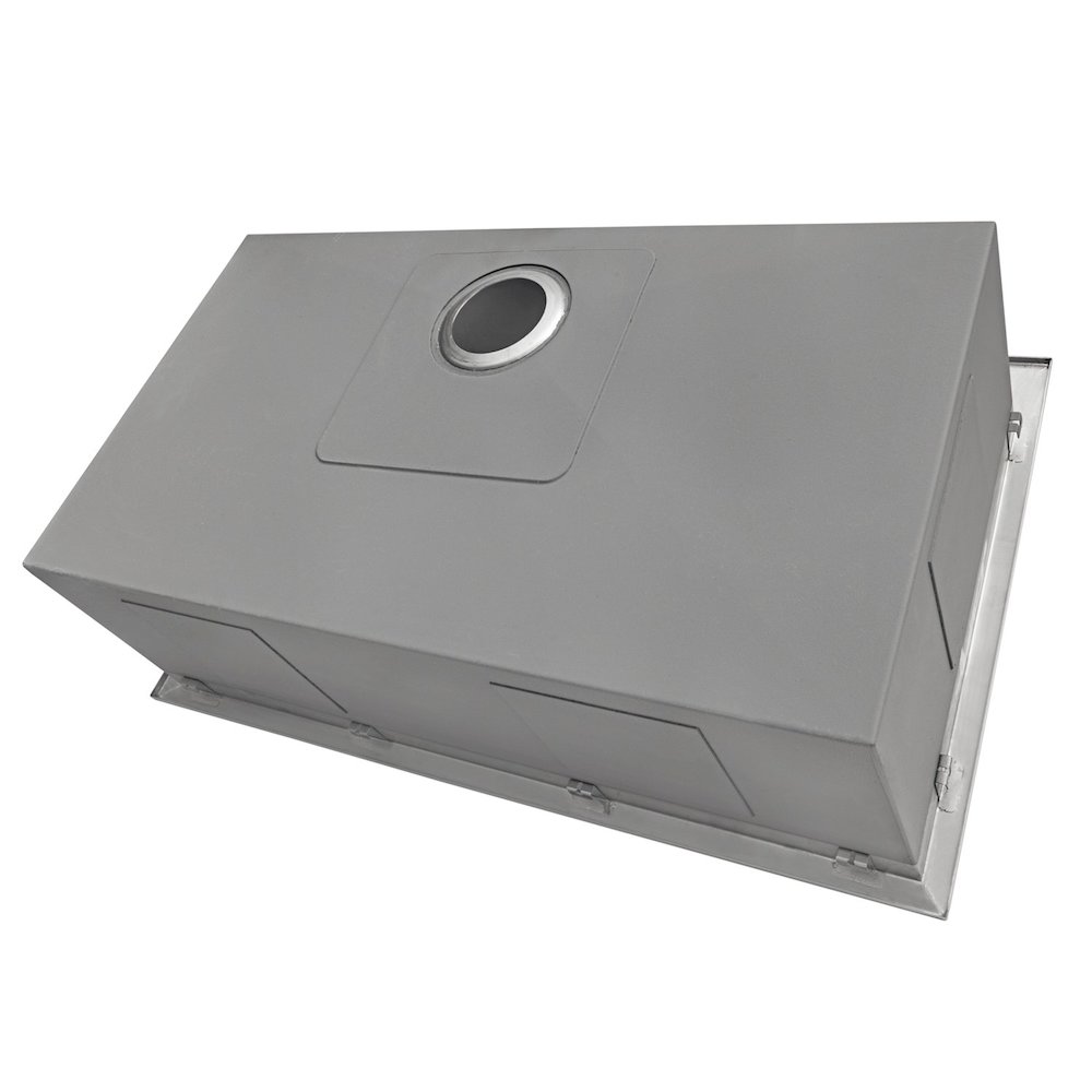 27 x 20 inch 16 Gauge Stainless Steel Rounded Corners Kitchen Sink Single Bowl. Picture 6