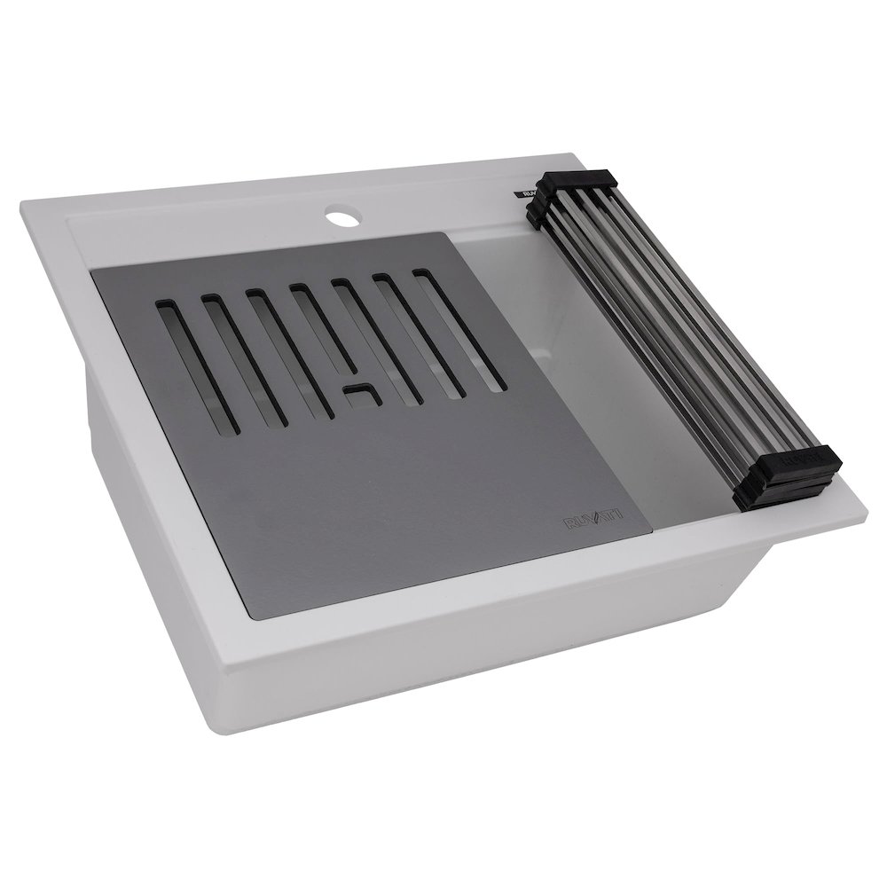 23-inch epiCube Granite Composite Workstation Drop-in Topmount. Picture 3