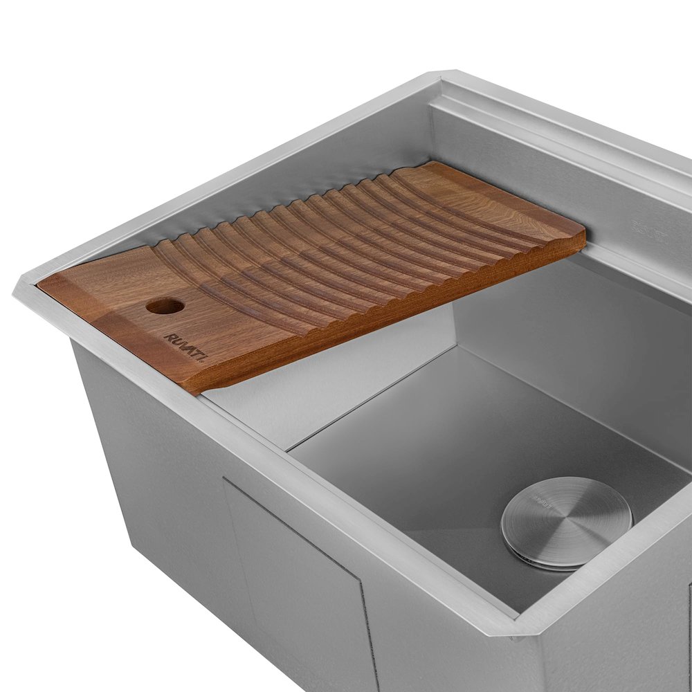 23 x 19 x 12 inch Deep Laundry Workstation Sink. Picture 4