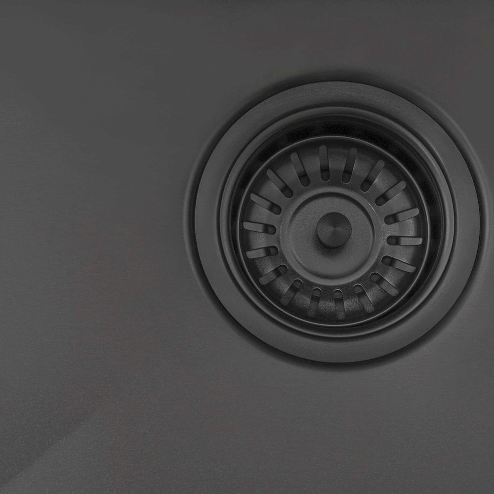 33-inch Black Stainless Steel Workstation Two-Tiered Ledge Kitchen Sink. Picture 6