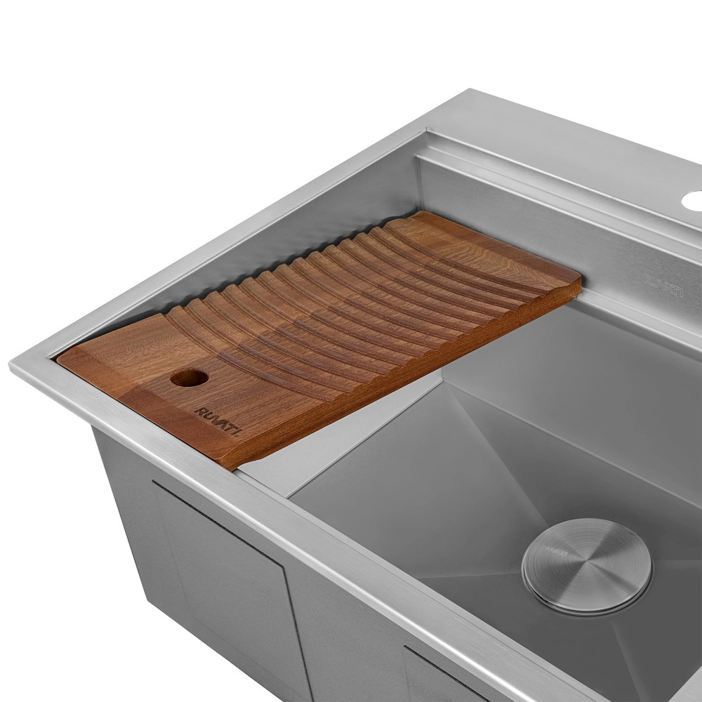 25 x 22 x 12 inch Deep Laundry Workstation Sink. Picture 4
